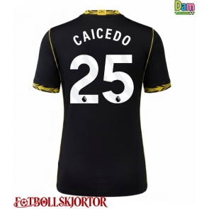 Chelsea Moises Caicedo #25 Bortatröja Dam 2026-27 Kortärmad